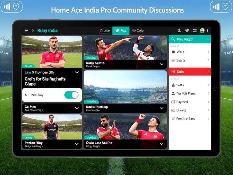 Rugby Ace India Pro Community Discussions Screenshot Rugby Ace India Pro Community Discussions Screenshot