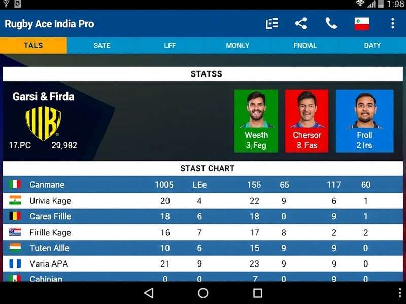 Rugby Ace India Pro Download Stats Chart Rugby Ace India Pro Download Stats Chart